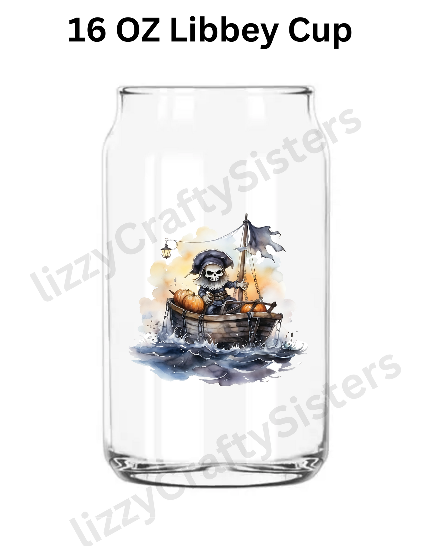 Pirate 16 oz UVDTF Wrap