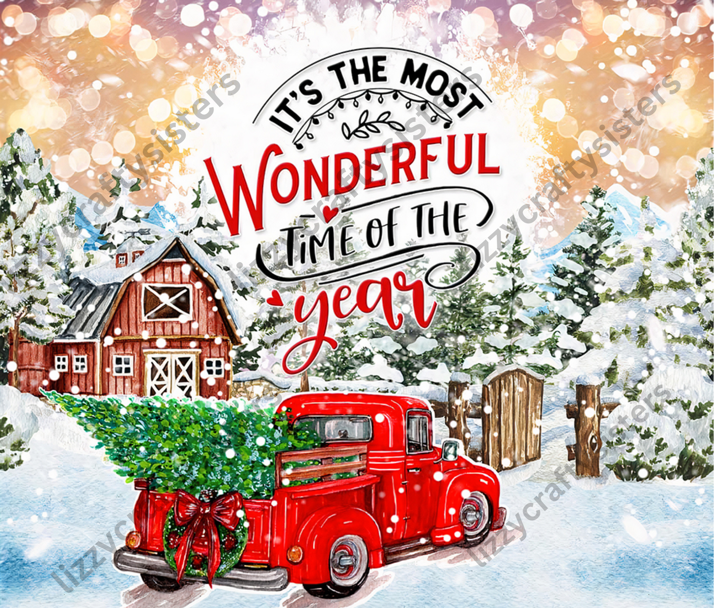 Wonderful time of year Tumbler Wrap