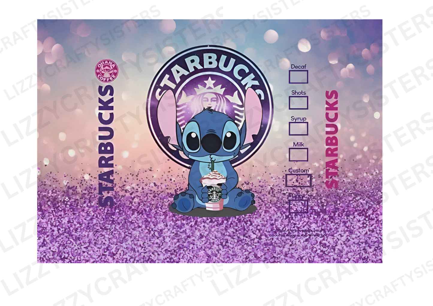 Alien - Sublimation Tumbler Wrap