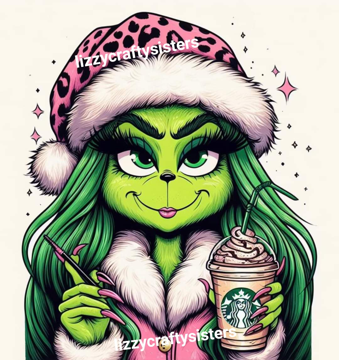 Pretty in pink Sublimation print only