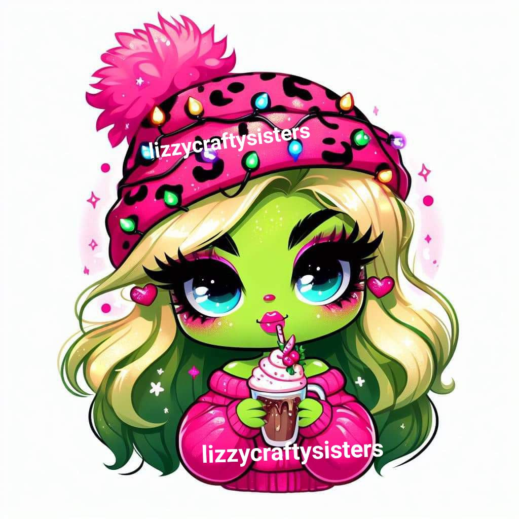 Pretty in pink Sublimation print only