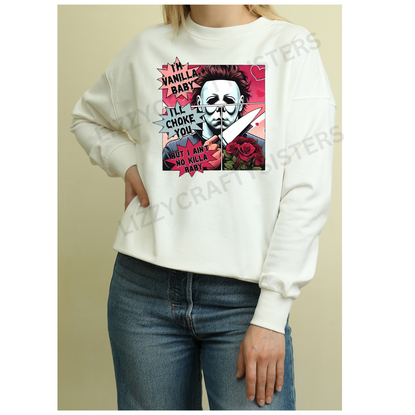 VANILLA VALENTINE Sublimation print only