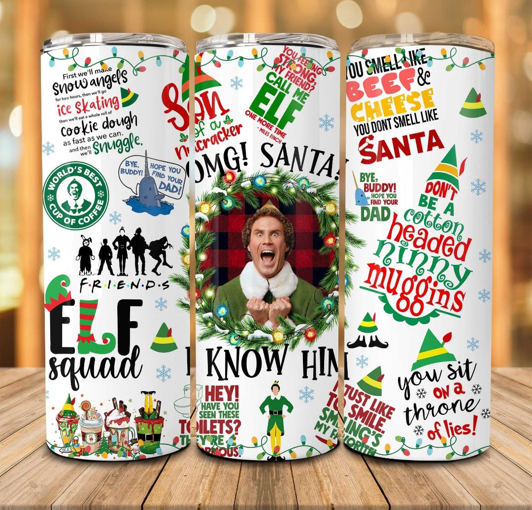 Elf 20oz tumbler