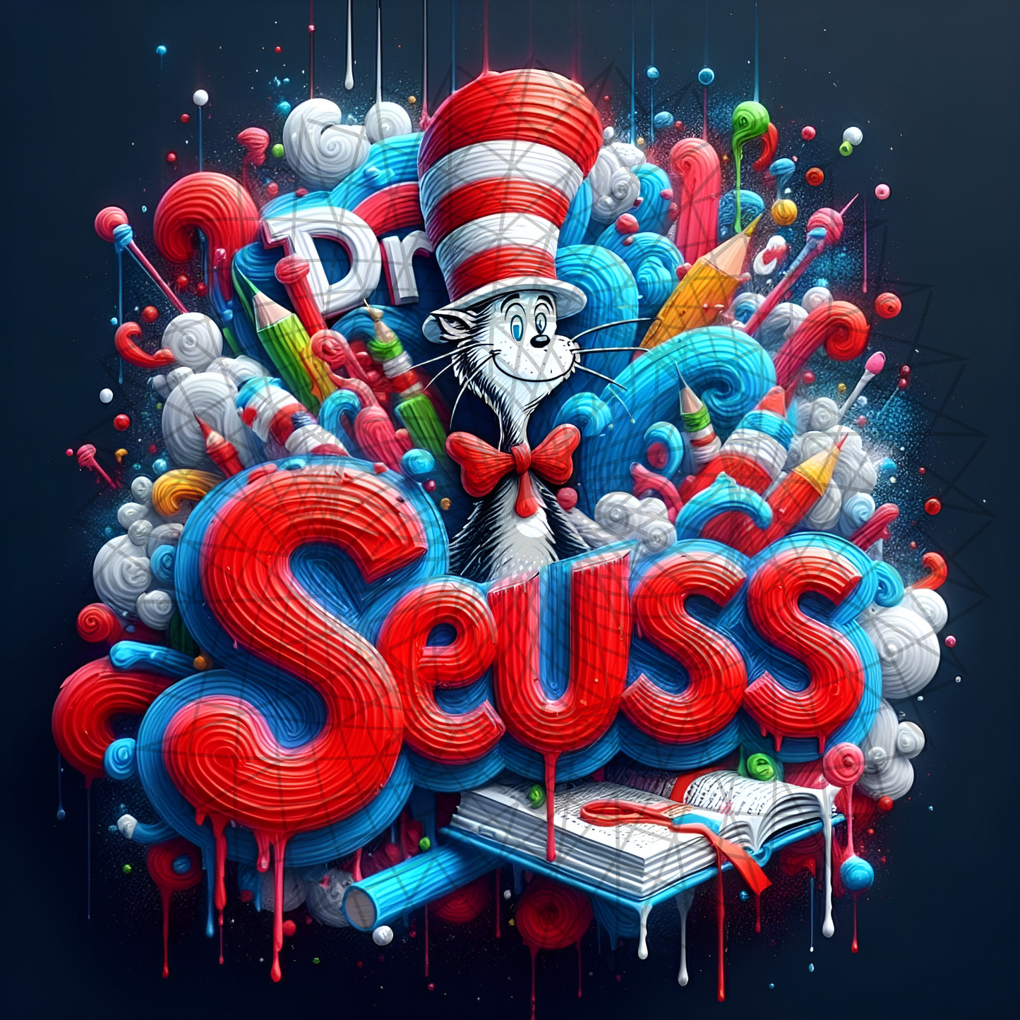 Seuss - Sublimation print only
