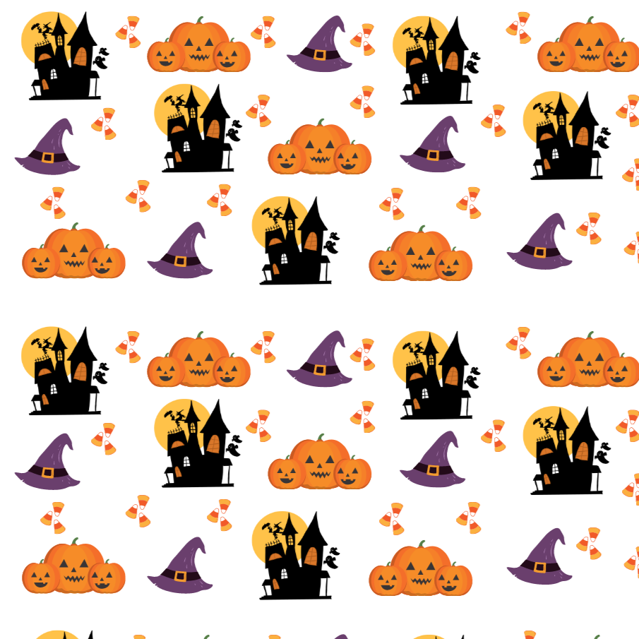 Halloween 16 oz UVDTF Wrap