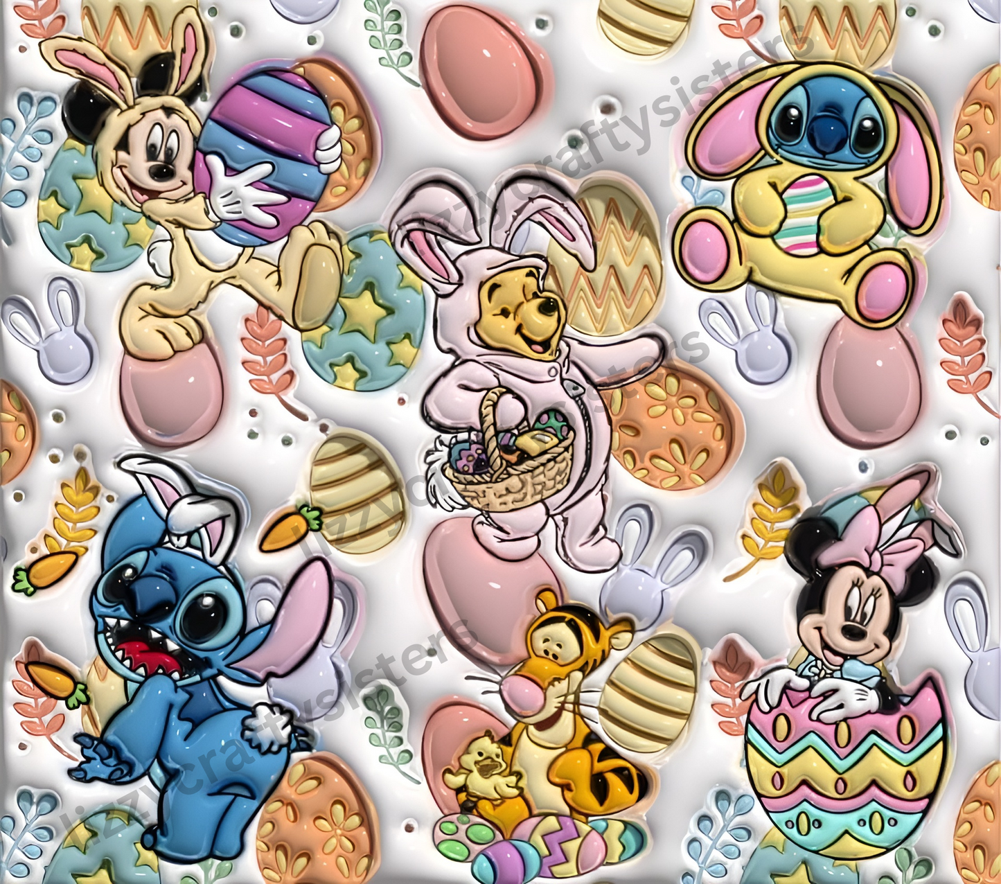 Easter Sublimation Tumbler Wrap