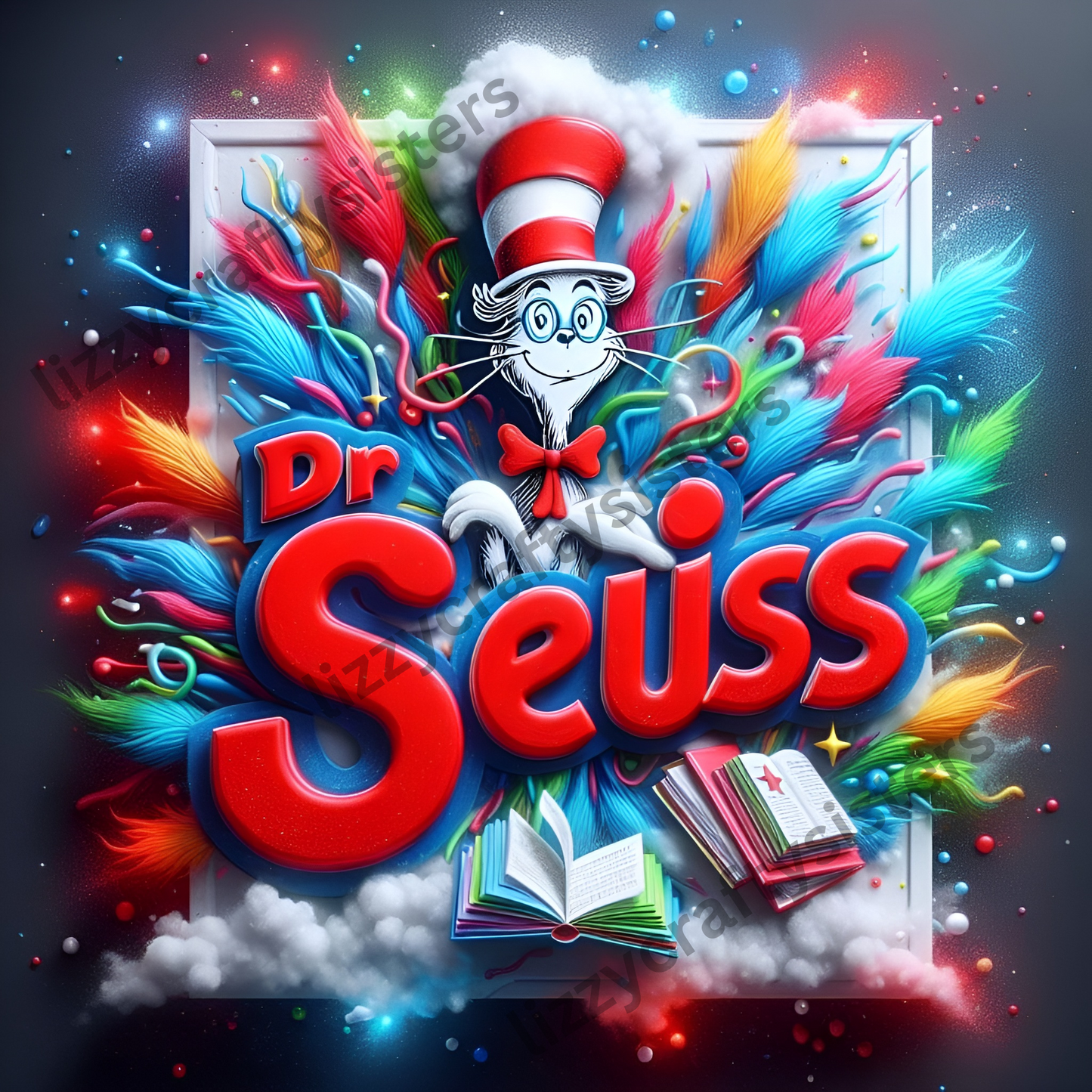 Seuss Sublimation Tumbler Wrap