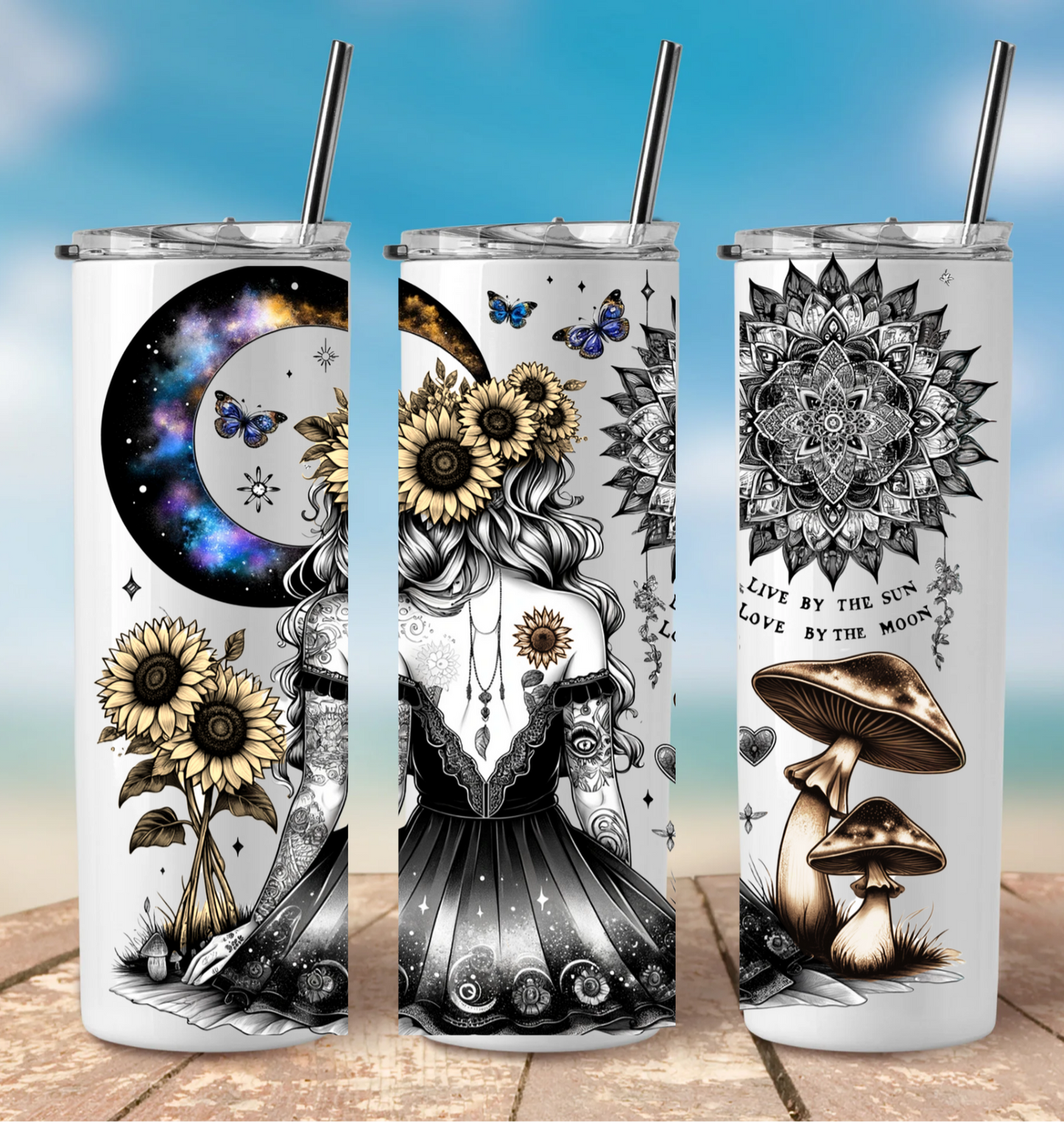 Sun and Moon Tumbler