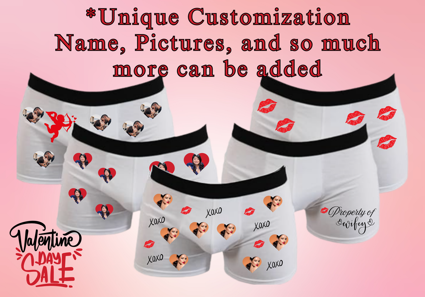 Personalized boxer briefs
