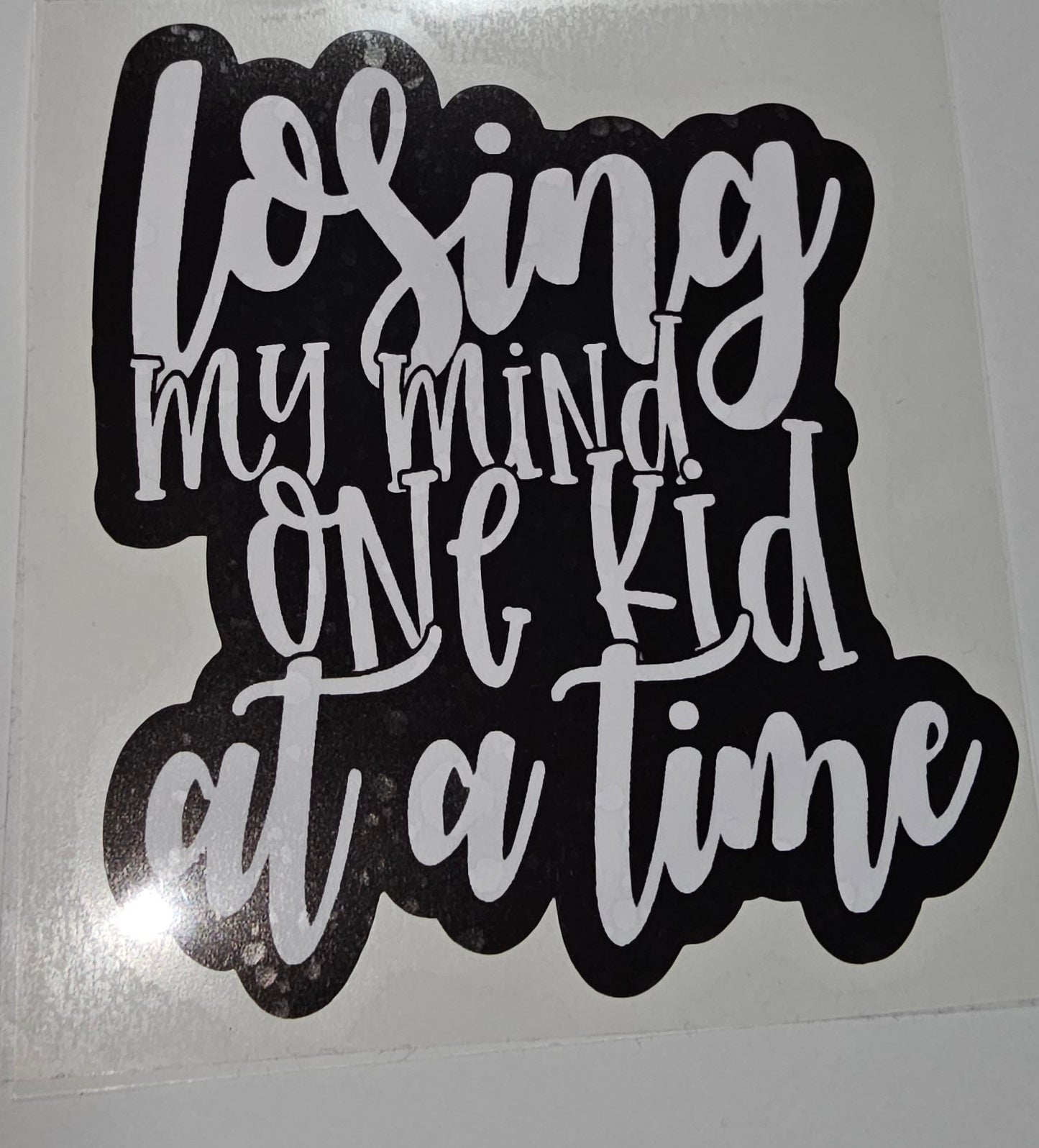 Losing my mind one kid at a time Pocket size HTV Print