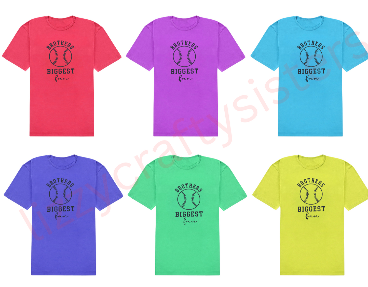 Brothers Biggest Fan Print transfer Screen Print transfer