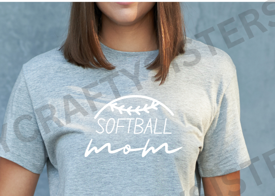 Softball Mom Print transfer