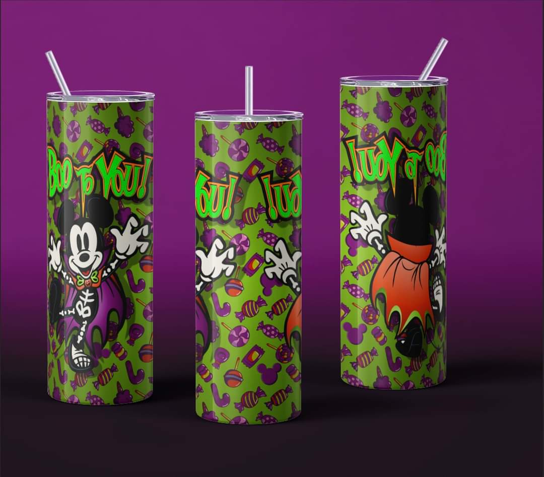 Halloween tumbler