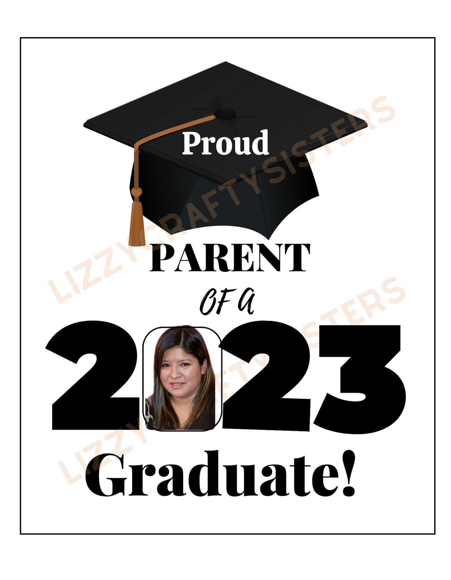 Personalized Graduate htv print