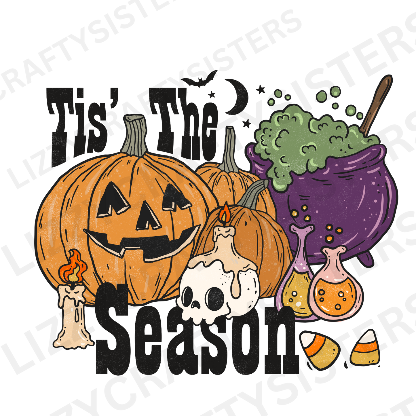 Tis' The Season Sublimation print only