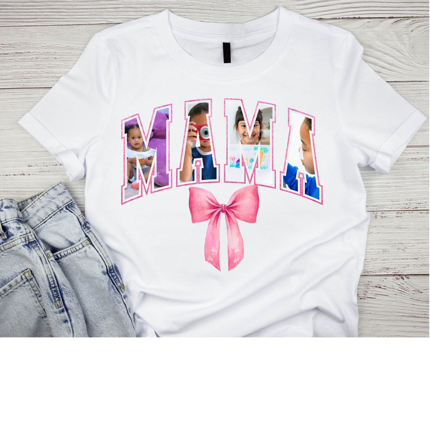 Personalized MAMA T-shirts