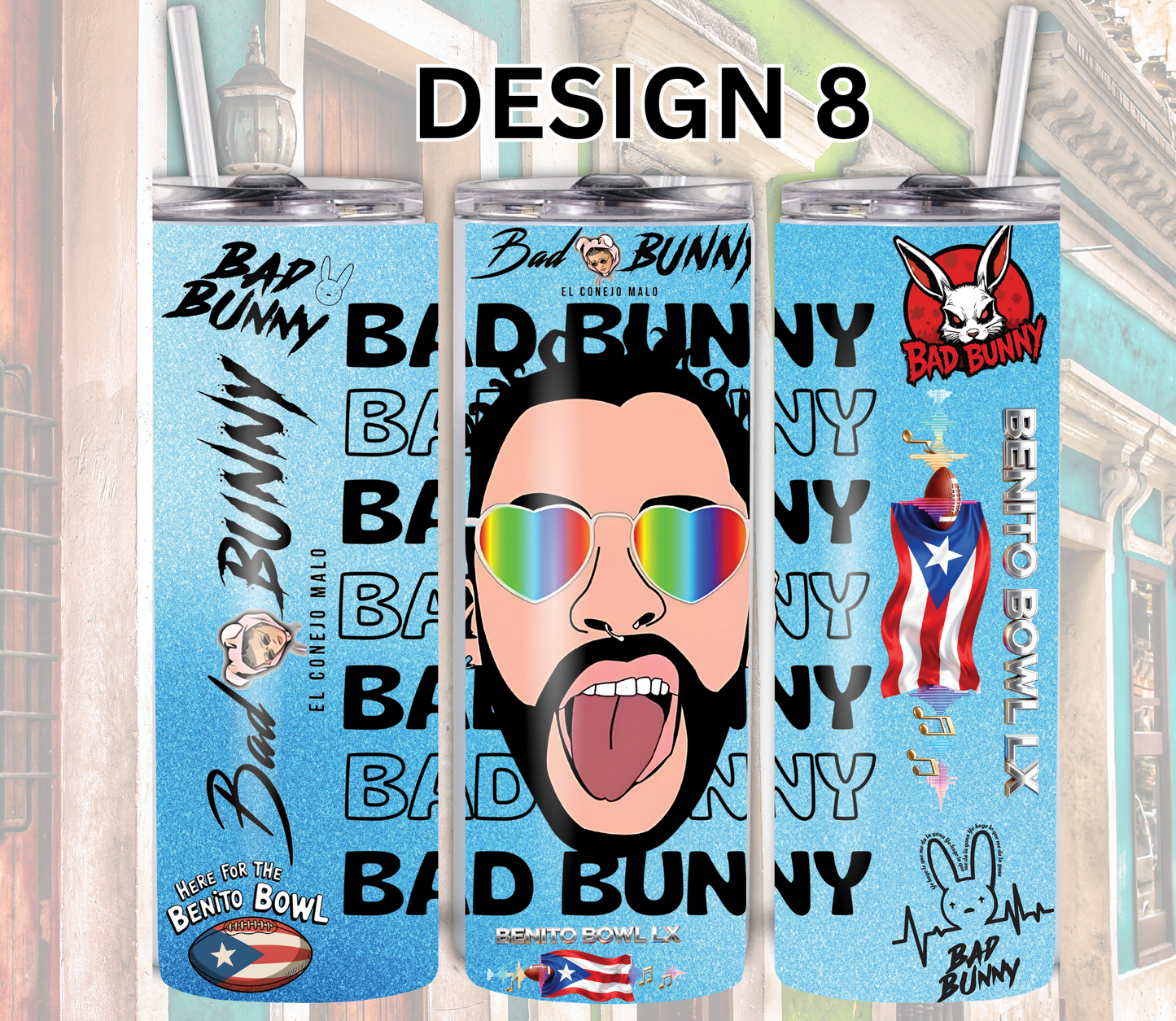Super Game Benito tumblers