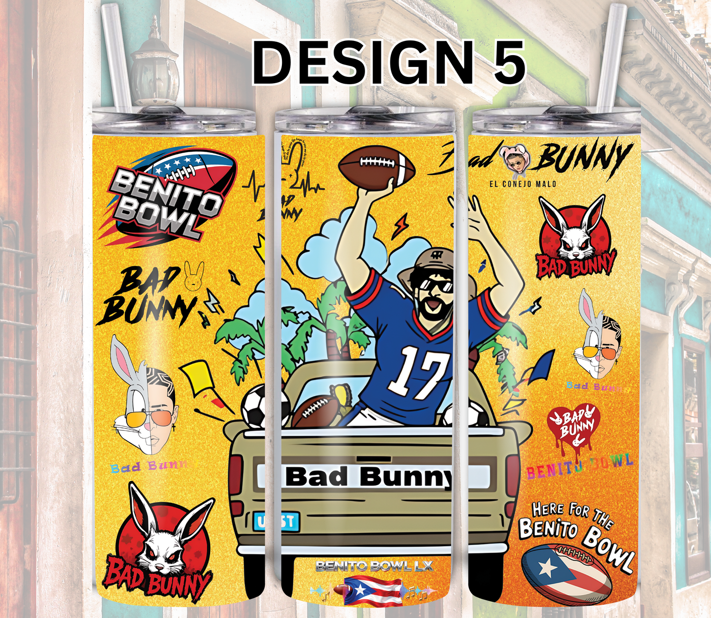 Super Game Benito tumblers