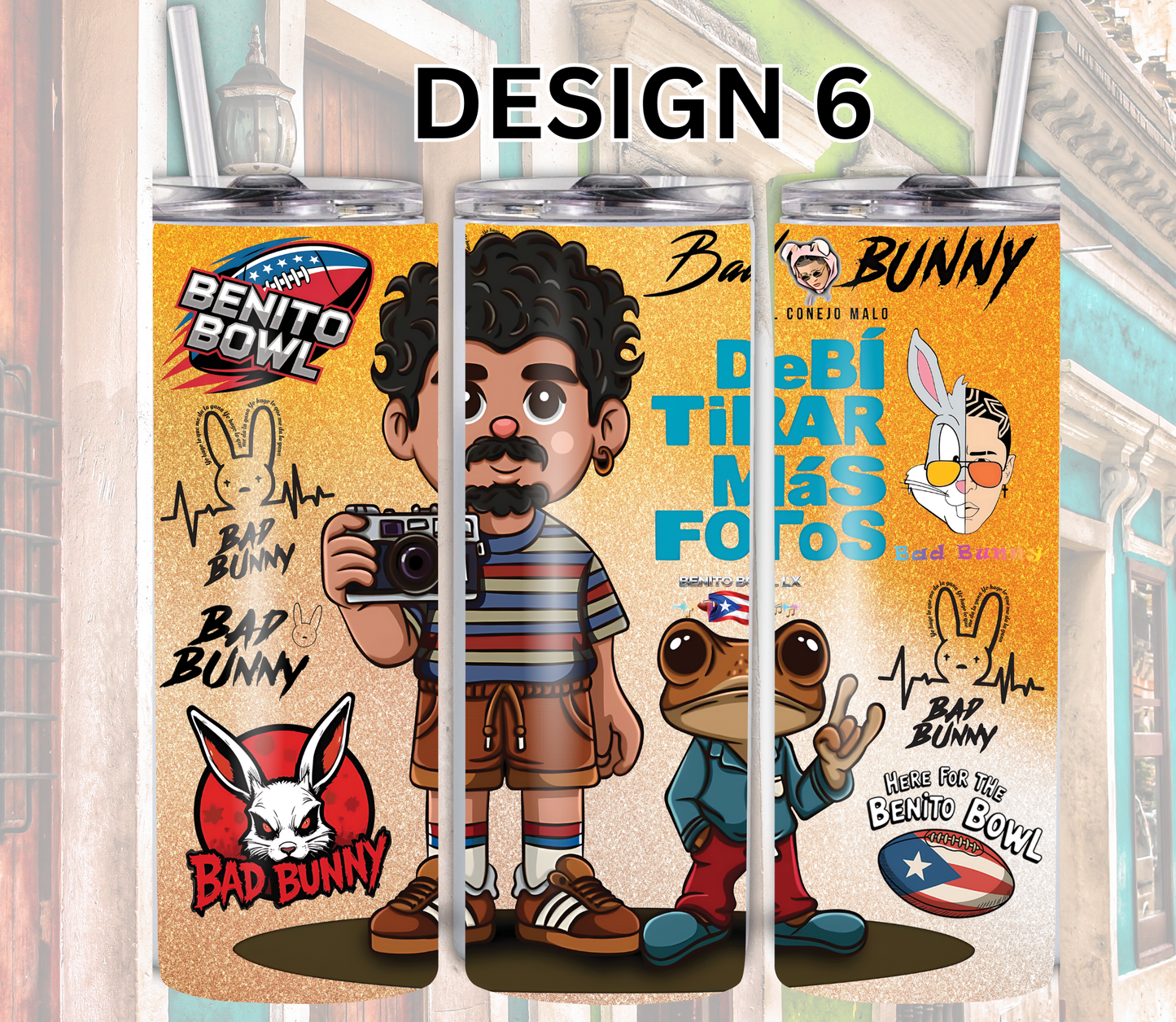 Super Game Benito tumblers