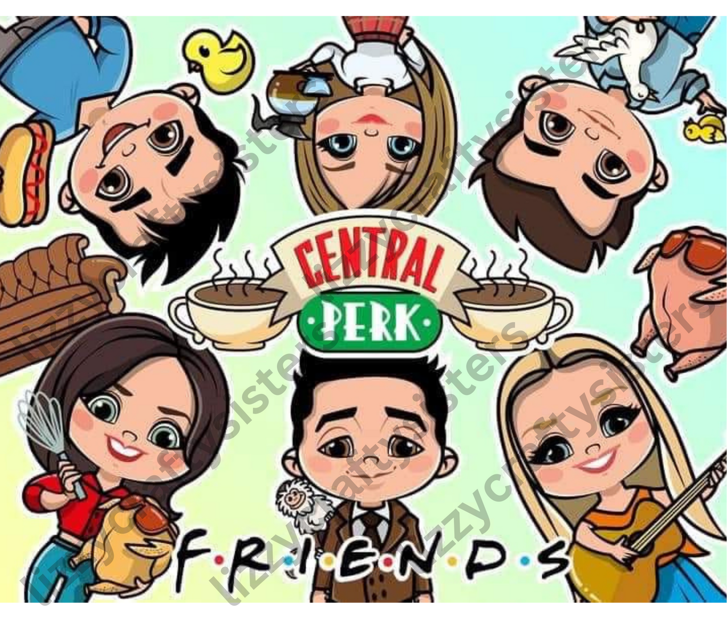 Friends Tumbler Wrap