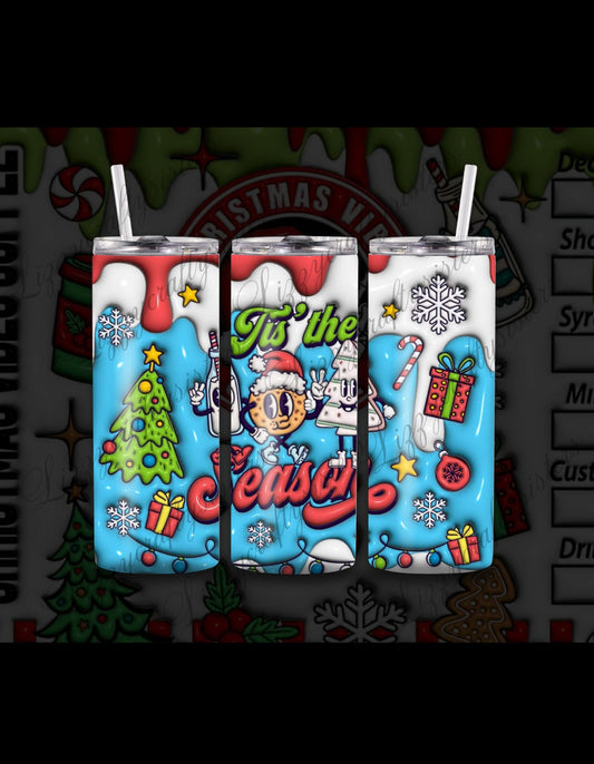 'Tis the season Tumbler wrap