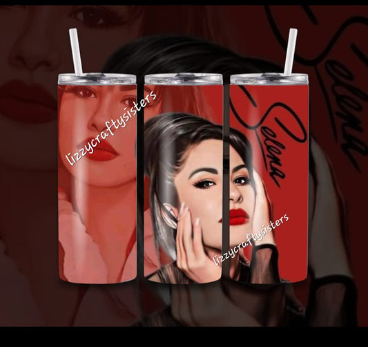 Selena 20oz skinny tumbler