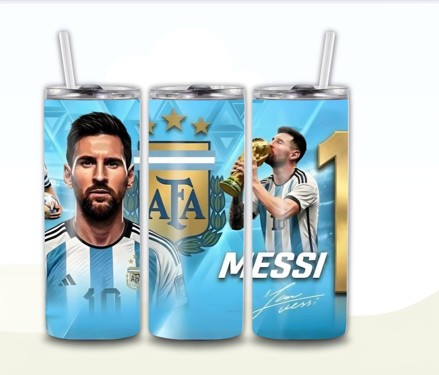 Soccer tumbler