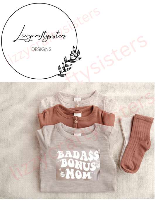 Bada$$ bonus mom Print transfer Screen Print transfer